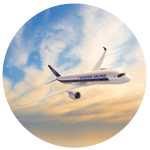 Singapore Airlines plane