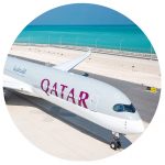 Business Travel News - November - QATAR airways plane