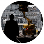 Railway construction works