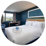 Travelodge double room bed