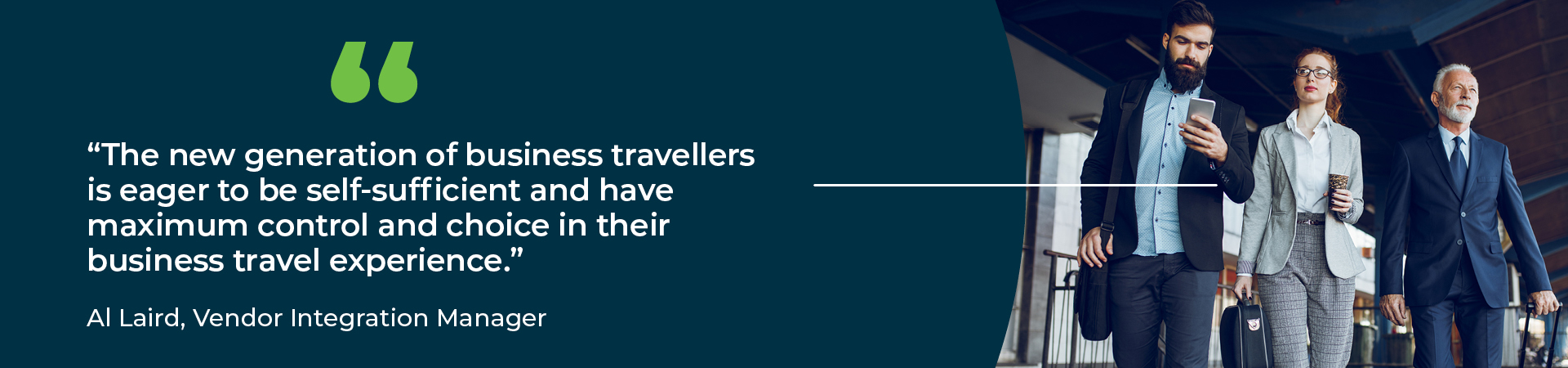 Business travel technology infographic