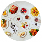 A photo of Air Canada's new inflight food options