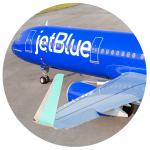 JetBlue Mint aircraft from above