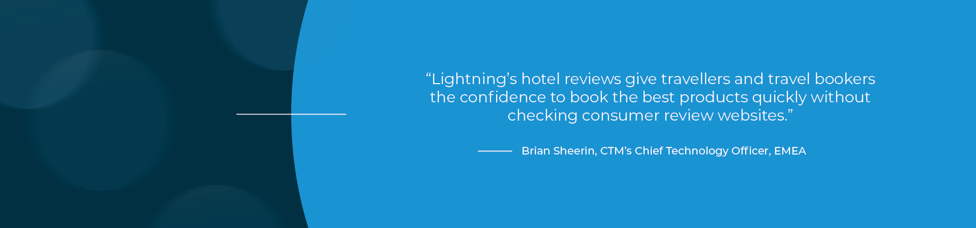Lightning hotel review quote