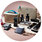 A preview of what's inside Emirates' new Bulgari amenity kits